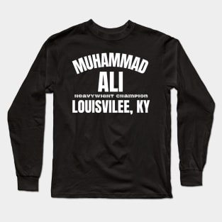 muhammad ali winner Long Sleeve T-Shirt